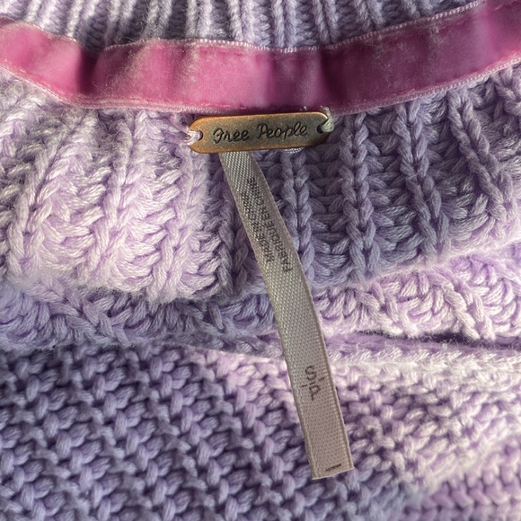 Free People S Damsel Bell Sleeve Knit Sweater - Picture 3 of 13